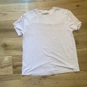 Light pink Lululemon boyfriend tee